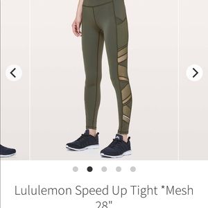 Lululemon speed up tight